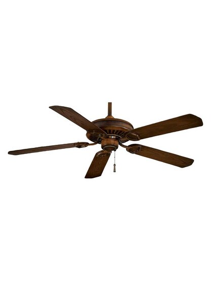 Sundowner 54 inch Ceiling Fan in Mossoro Walnut.